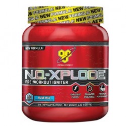 N.O.-Xplode 3.0 Pre-Workout Igniter 30 serv. 555 g голубая малина