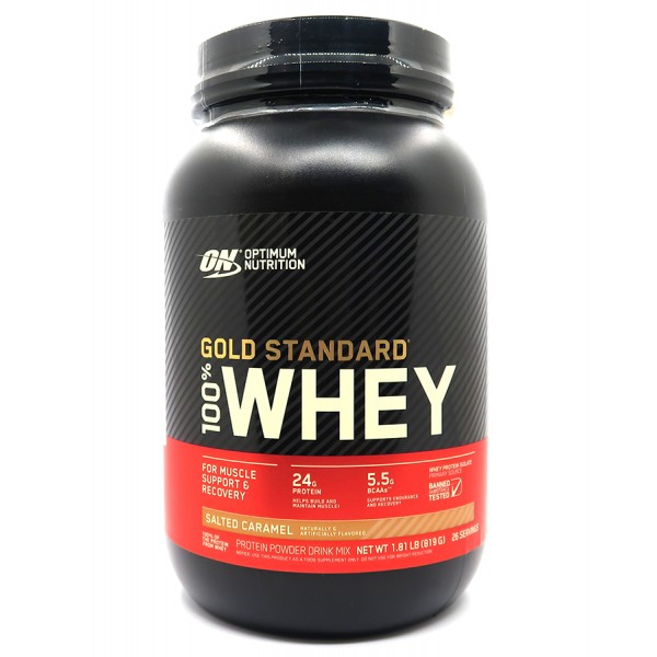 Whey Gold 909 г - соленая карамель