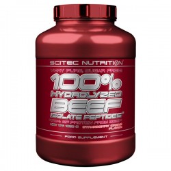100% Hydro. Beef Peptid. 1800g клубника