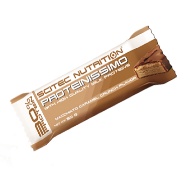 Protein bars Proteinissimo - макиато-карамель