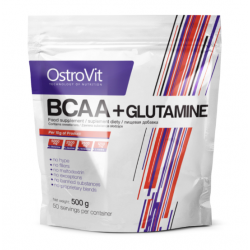 BCAA + L-Glutamine 500g - апельсин