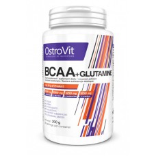 BCAA + L-Glutamine 200g - апельсин