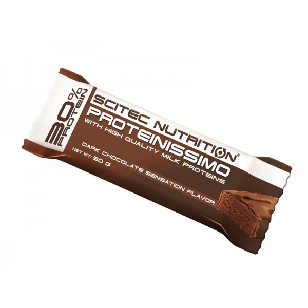 Protein bar Proteinissimo - темный шоколад