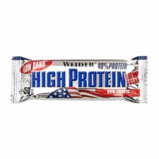 Weider Батончик Low Carb High Protein Bar  (50g) peanut-caramel 1/24