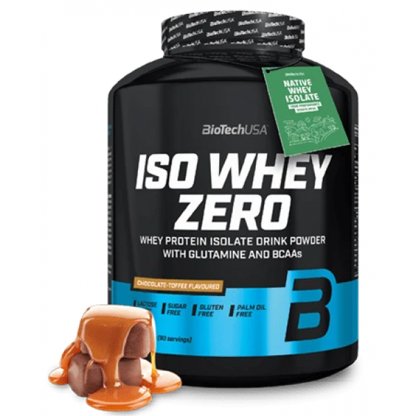 ISO WHEY ZERO 2270g -шоколад-ириска