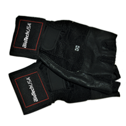 Перчатки Houston, long strap (M) - Black