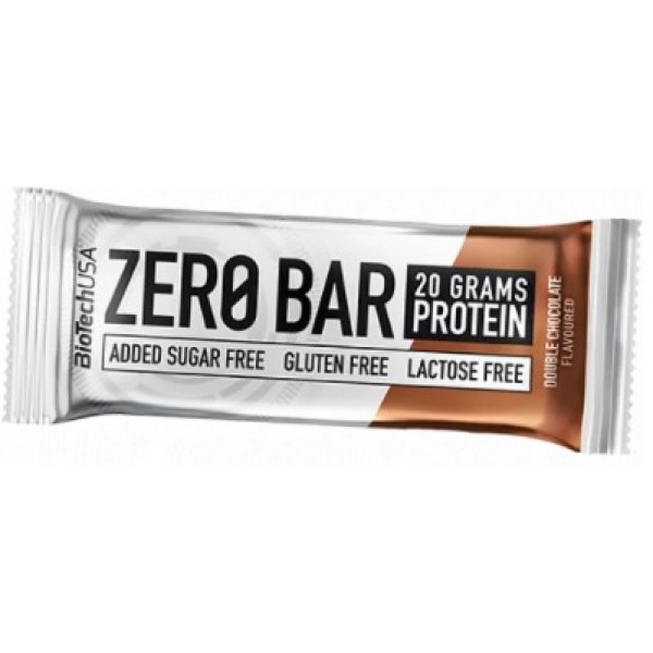 Батончик ZERO Bar 50 g - двойной шоколад