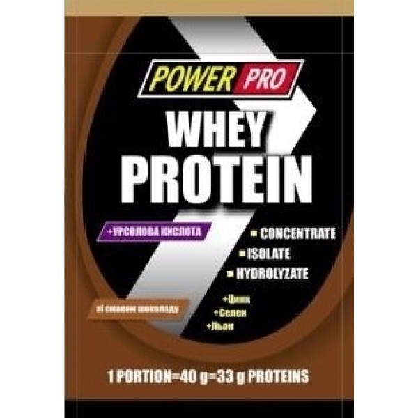 Пробник Whey Protein, 40 г - банан-земляника