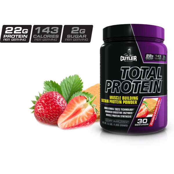 Total Protein 1 kg - клубника