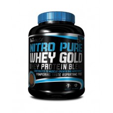 NITRO PURE WHEY GOLD protein 2270 g банка - карамель-капучино