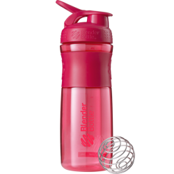 Шейкер SportMixer с шариком 820 ml Pink