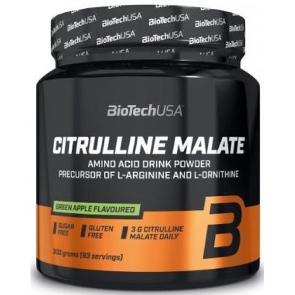 Citrulline Malate 300 g - зеленое яблоко