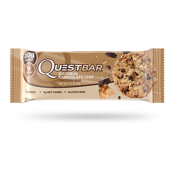 Quest Protein Bar, 60g - овсяно-шоколадная стружка