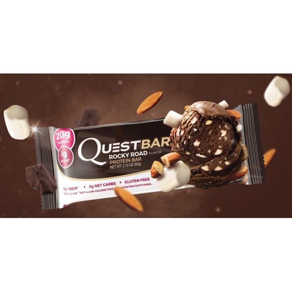 Quest Protein Bar, 60g -роки роад