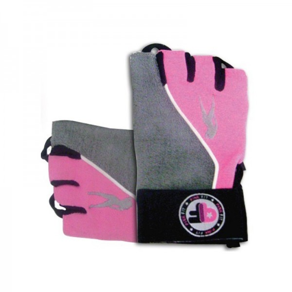 Lady2 M, gloves, grey-pink Lady2 M, gloves, grey-pink