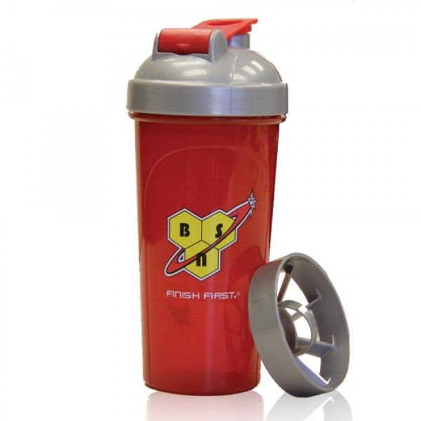 BSN Шейкер 700 ml красный