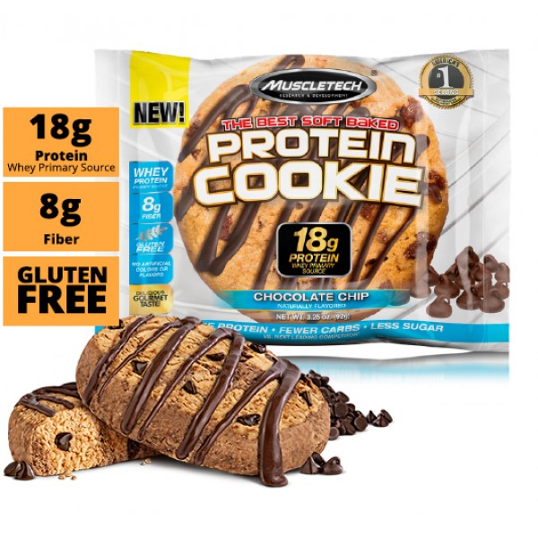 Protein Cookie 92g 1/6 - шоколадная крошка