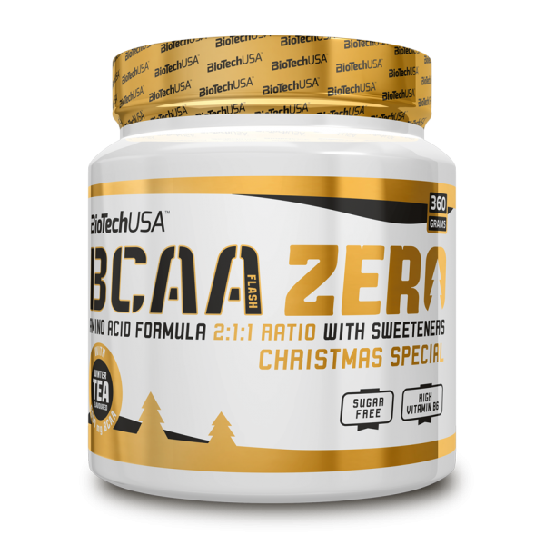 BCAA Flash Zero 360g - зимний чай