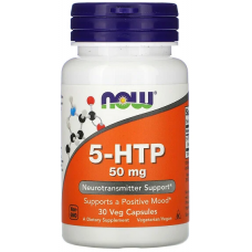 NOW 5-HTP 50 mg 30 caps