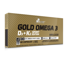 Olimp Gold Omega 3 D3+K2 sport edition 60 капсул