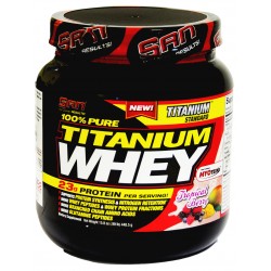 100% Pure Titanium Whey 0.454 банан-кокос