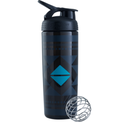 Шейкер Sleek c шариком 820 ml - (Sleek Black Diamond Native)