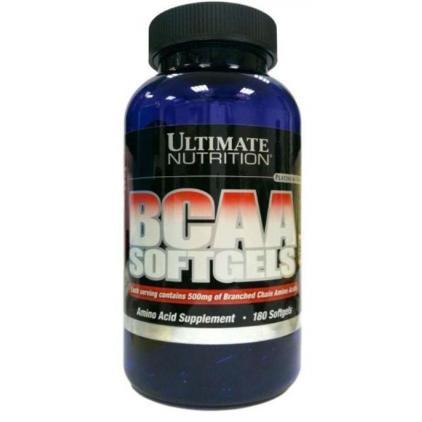 BCAA SOFTGELS - 180 caps