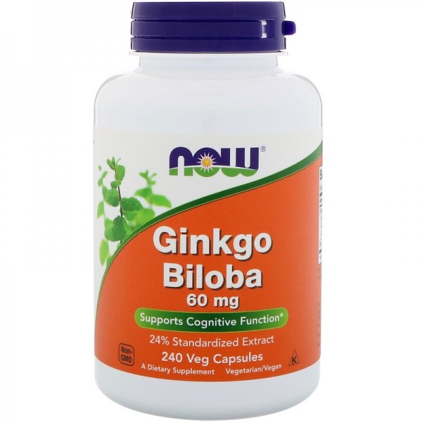 Ginkgo Biloba 60 мг - 240 веган капс