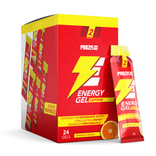 Energy Gel + Caffeine 50 g 1/24 - апельсин