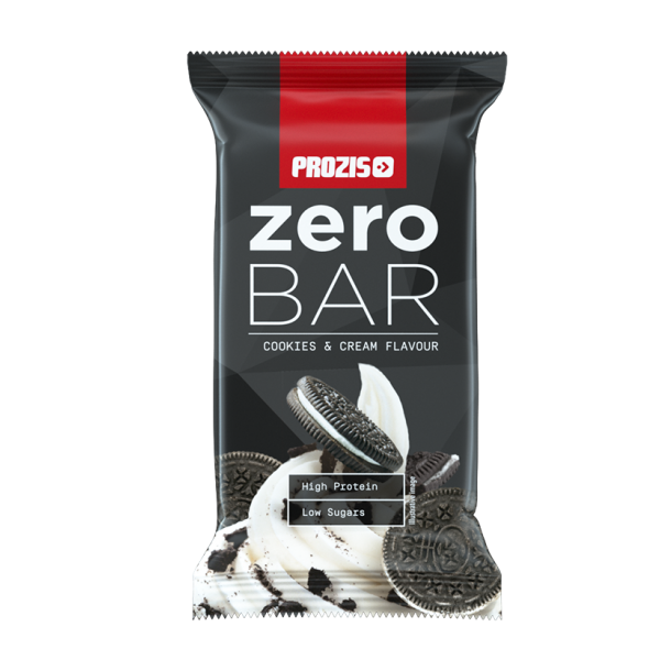 Батончик Zero Bar 40 g - Low Sugars Cookies and Cream