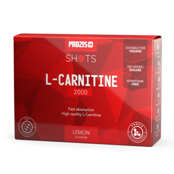 Prozis L-Carnitine 2000 5 vials Lemon