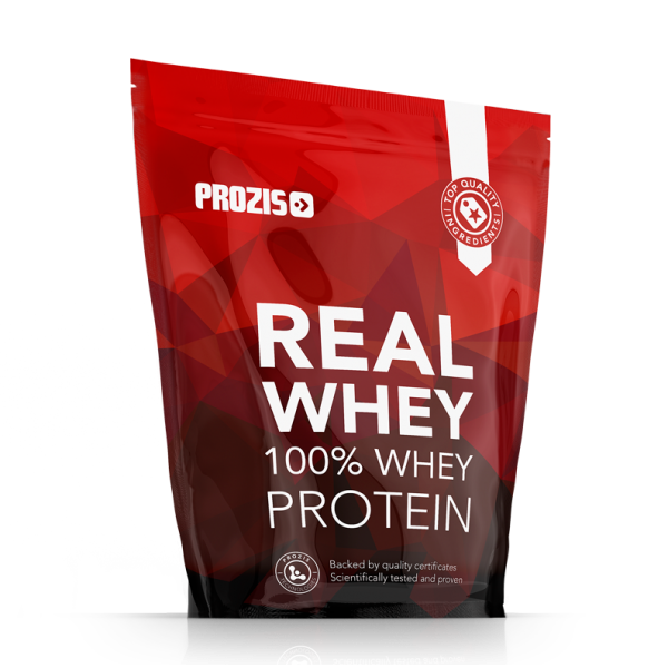 Prozis 100% Real Whey Protein 1000 g - Chocolate and Hazelnuts