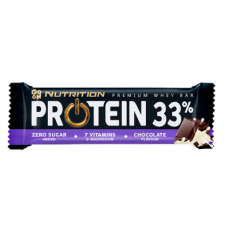 Батончик Go On Nutrition Protein Bar 33% Chocolate 50g