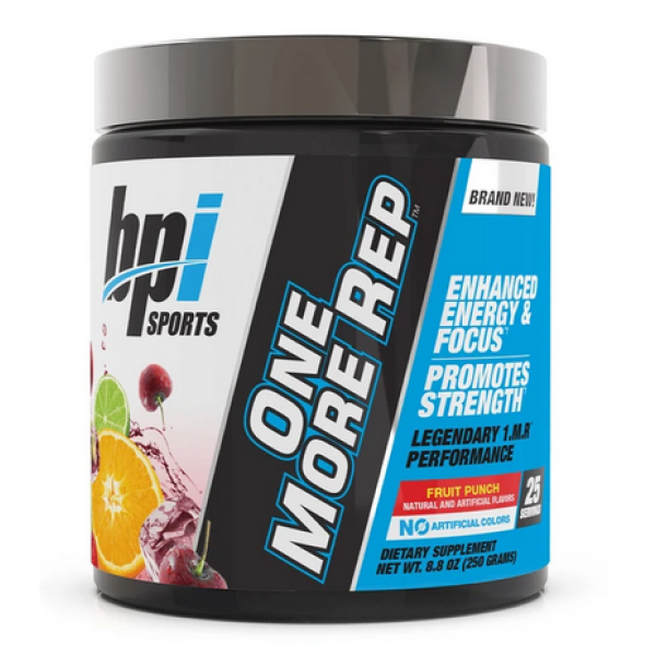 BPI One more rep 250g - fruit punch 		