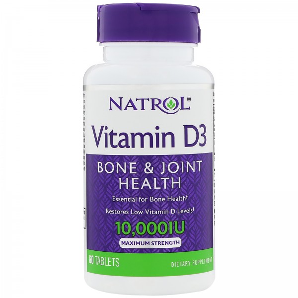 Vitamin D3 10,000IU - 60 таб