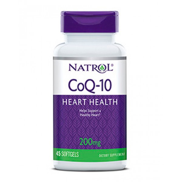 CoQ-10 200 mg 45 софт гель