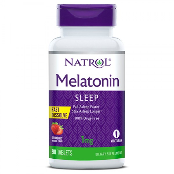 Melatonin 1 mg Fast Dissolve 90 таб