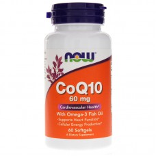 CoQ10 60 мг  with Omega-3 софт гель 60 капс