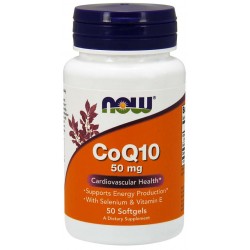 CoQ10 50 мг + VIT E  - 50  софт гель
