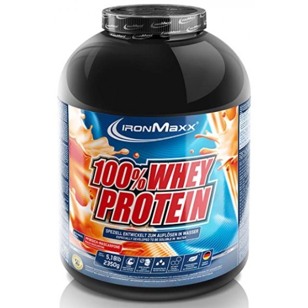 100% Whey Protein - 2350 гр (банка) - Персиковый маскарпоне