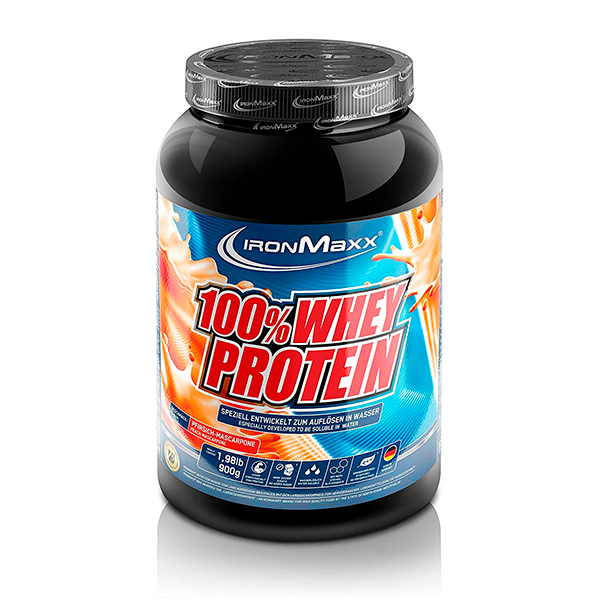 100% Whey Protein - 900 гр (банка) - Персиковый маскарпоне