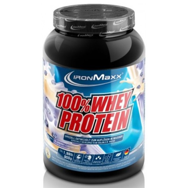 100% Whey Protein - 900 гр (банка) - Черничный чизкейк