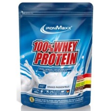 100% Whey Protein - 500 гр (пакет) - Апельсин-маракуйя