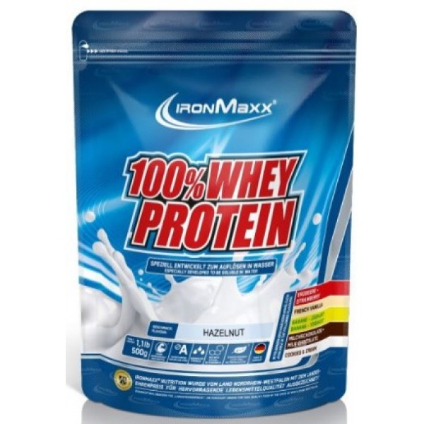 100% Whey Protein - 500 гр (пакет) - Фундук