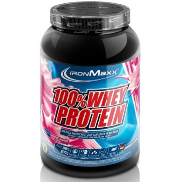 100% Whey Protein - 900 гр (банка) - Вишневый йогурт