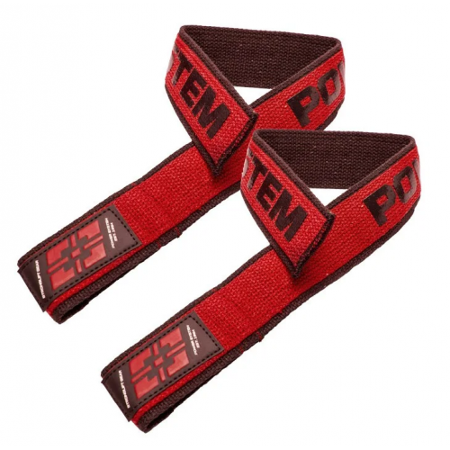 Кистевые ремни PS-3401 Lifting Straps Duplex Black/Red