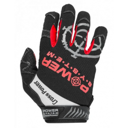 Перчатки для кроссфит с длинным пальцем PS-2860 S Black/Red 