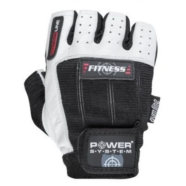 Перчатки для фитнеса и тяжелой атлетики  PS-2300 XS Black/White