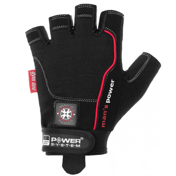 Перчатки для фитнеса и тяжелой атлетики PS-2580 S Black