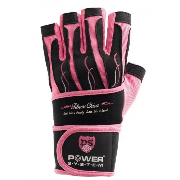 Перчатки для фитнеса и тяжелой атлетики PS-2710 M Pink